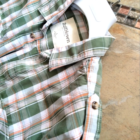RuffHewn Casual 100% Cotton Button Up - Picture 4 of 8